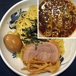 「つけ麺 + 味玉」@麺屋武蔵 青山の写真