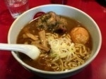 「玉豚天らー麺」@麺屋武蔵 二天 池袋店の写真