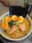 「ラーメン+味玉+味玉」@熟成鶏醤油らーめん 上弦の月の写真