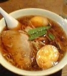 「ラーメン+味付玉子」@かおたんラーメンえんとつ屋 南青山店の写真