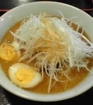 「味噌ネギラーメン」@喜多方ラーメン 会津坂下 本店の写真