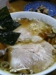 「チャーシューメン+焼きしゃも」@軍鶏ラーメン美幸の写真