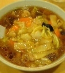 「とり入りラーメン」@中国料理 東方餐廳 大門店の写真