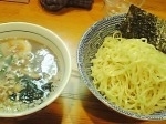 「味玉つけ麺(塩)大盛+らいす」@藍嶌の写真