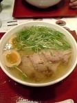 「旬菜ラーメン(塩)・餃子」@ラーメン・キッチン あさのの写真