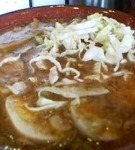 「黒麒麟+味つき卵」@麺屋 麒麟の写真