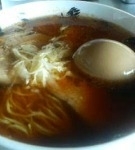 「二代目赤鬼+味玉」@氏名系らーめん うのたいとの写真