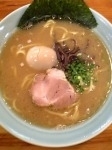 「太麺らーめん　+　味玉」@百麺 中目黒店の写真
