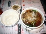 「丸一醤油　ランチセット」@丸一食堂の写真