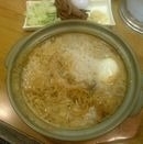 「土鍋らーめん（味・油 普通）」@韃靼ラーメン 一秀の写真