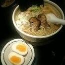 「春夏の魚出汁ソバ+地鶏の煮玉子」@濃厚つけ汁ソバFRIDAYの写真