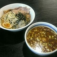 「無化調カレーつけめん 並+味付玉子」@オリオン食堂の写真