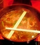 「カルビ麺(韓細麺)900円」@韓韓麺 亀有店の写真