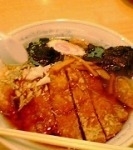 「トンカツラーメン」@SLつけ麺 木更津店の写真