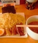 「特性つけそば900円大盛70円」@和風汁そば じゃんずの写真