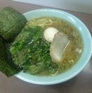 「ラーメン並+味付玉子+小松菜」@本牧家 本店の写真