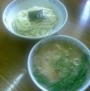 「つけめん+ニラ」@本格的豚骨そば まりぼの写真