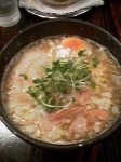 「海老塩ラーメン+ワンタン+中盛」@日の出軒の写真