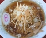 「手打ちネギラーメン630円」@佐野らーめん 龍麺の写真