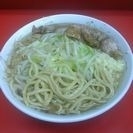 「小ラーメン（ブタ2枚）ニンニク」@ラーメン二郎 小岩店の写真