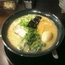 「カニみそ味めん+味玉」@麺創房 無敵家の写真