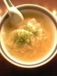 「牡蠣ワンタンメン」@青山 牡励湯 麺カフェの写真