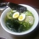 「青色らーめん」@楽食拉麺 菊やの写真