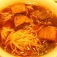 紅焼牛肉麺1155円（牛肉煮込み麺）