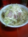 「小ラーメン(野菜・にんにく)」@ラーメン二郎 三田本店の写真