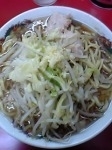 「小ラーメン+にんにく」@ラーメン二郎 目黒店の写真