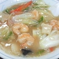 「エビソバ ￥780」@中華 天龍の写真