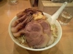「ド魂麺大盛+バカ豚のせ+ニンニク入り」@魂麺の写真