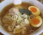 「らーめん（正油）+味玉子」@中華そば みのやの写真