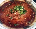 「紅坦々麺」@蒼龍唐玉堂 浅草店の写真
