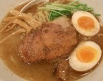 「半熟味付玉子らーめん」@くにがみ屋 船橋店の写真
