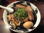 「黒　味玉ちゃーしゅー」@麺屋武蔵 武骨の写真