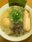 「ラーメン+味玉」@博多長浜ラーメン フクフクの写真
