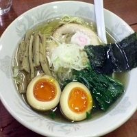「らぁめん（塩味・630円）+味玉子（100円）」@麺処 いち林の写真