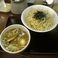 「ワンタンつけ麺（醤油）」@喜奴屋の写真