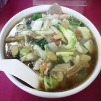 「広東メン・大盛り(700円)」@食事処 大将の写真