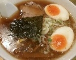 「らーめん + 味玉」@東神田ら〜めんの写真
