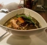 「グリーンカレーソバ」@BASSANOVAの写真