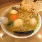 「カレーなる魂麺+半熟味玉（期間限定）」@魂麺の写真