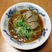 「ラーメン（350円）」@駅そば 八起家 高崎店の写真