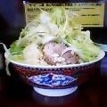 「小ラーメン(麺硬め、ニンニクマシマシ、ヤサイマシ)」@ラーメン二郎 めじろ台法政大学前店の写真