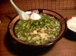 「ラーメン+青ネギ+ゆで玉子」@一蘭 六本木店の写真