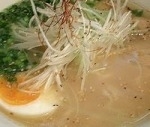 「白湯ねぎラーメン」@杏屋の写真
