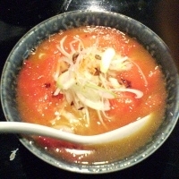 「トマトラーメン （750円）」@環七ラーメン 周麺の写真
