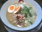 「こってり白＋煮卵」@串・らーめん 紅丸家の写真