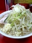 「ラーメン+脂少なめ+にんにく」@ラーメン二郎 神田神保町店の写真